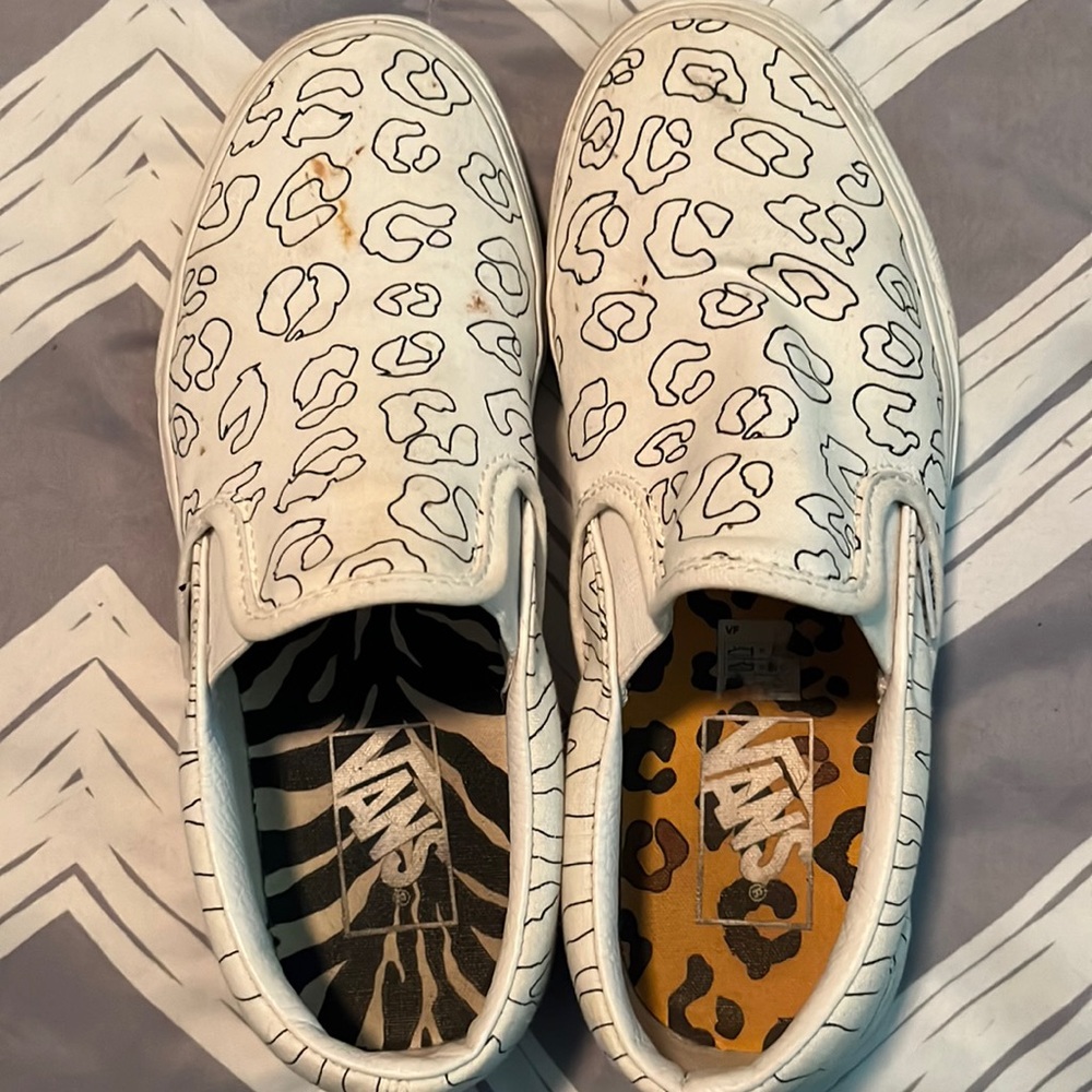 Vans cheetah print